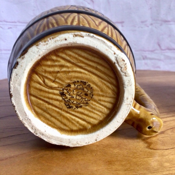 Vintage Old Kentucky Root Beer Barrel Ceramic Mugs - Set of 4 - Picture 7 of 9